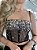 CORSELET DE TULE BORDADO - Imagem 1