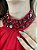 VESTIDO LONGO GOLA BORDADA - Imagem 4