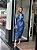 VESTIDO MIDI AQUARELA FLORAL - Imagem 1