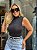 BLUSA FEMININA GOLA ALTA COM FRANZIDOS - Imagem 3