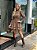VESTIDO CURTO ACETINADO EM LASTEX ESTAMPA PAISLEY - Imagem 1