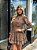 VESTIDO CURTO ACETINADO EM LASTEX ESTAMPA PAISLEY - Imagem 2