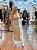 VESTIDO MIDI APLIQUE FLORES - Imagem 1