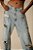 CALÇA JEANS BORDADO CRISTAL - Imagem 3