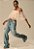 CALÇA JEANS CARGO AMARRAÇÃO BARRA - Imagem 1