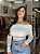BLUSA OMBRO A OMBRO DE TULE POA - Imagem 2