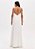 VESTIDO SUPER MIDI DE ALÇA COM LINHO - Imagem 4