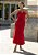 VESTIDO FEM HIPER MIDI COM LAÇO - Imagem 1