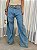 CALÇA JEANS BARREL COM COSTURA - Imagem 2
