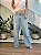 CALÇA JEANS BARREL COM RASGO - Imagem 2