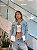 JAQUETA JEANS DETALHE BARRA - Imagem 1