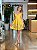 VESTIDO COQUETEL LENÇO AMARELO - Imagem 2