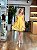 VESTIDO COQUETEL LENÇO AMARELO - Imagem 3