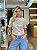 T-SHIRT LISTRADA MANGA - Imagem 2