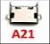 Conector de carga A21 - Imagem 1