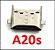Conector de carga a20s - Imagem 1
