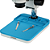 Manta Azul para microscopio pequena - Imagem 2