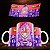 Caneca Xícara Dragon Ball Z Goku Black Personagens M06 325ml - Imagem 2