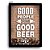 Quadro Tampinhas Good People Good Beer LDQT02 - Imagem 1