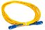 Cordão Sc(upc) Sc(upc) 3mm Sm Simplex Lszh - 2mts  Pct c/10unidades - Imagem 1