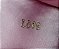 Pingente charm letras cravejada Ouro 18k c/ zirconia - Imagem 1
