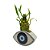 Cachepot Olho Grego com Bambu da Sorte - Imagem 2