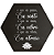 Placa Decorativa O que eu Penso (25x22cm) - Imagem 1