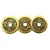 Kit com 3 Moedas Chinesas do Feng Shui (5cm) - Imagem 3