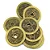 Kit com 3 Moedas Chinesas do Feng Shui (5cm) - Imagem 2
