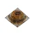 Orgonite Pirâmide da Abundância com Citrino e Pirita (6cm) - Imagem 1