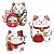 Manekineko e Daruma Imã de Geladeira em Resina (7cm) - Imagem 2