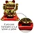 Manekineko Gato da Sorte Dourado com Movimento (11cm) - Imagem 4