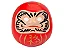 Cofrinho Boneco Daruma da Fortuna (14cm) - Imagem 1