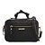 Bolsa Feminina Baú Matelassê Couro Preto - Imagem 1
