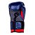 Luva de Boxe e Muay Thai Everlast Elite 16 Oz Azul/Vermelho - Imagem 3