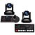 Kit com 2 Câmeras RP PTZ Full HD 1080p 20x Controladora e Blackmagic ATEM Mini Pro - Imagem 1