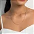 Gargantilha Diamantada Rommanel banhada a ouro 18k 50cm - 532384 - Imagem 2