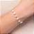 Pulseira Rommanel Banhado Ouro pulseira com perolas 552113 - Imagem 2