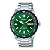 Relógio Casio Analógico Prata/Verde MTD-125D-3AVDF - Imagem 3