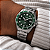 Relógio Casio Analógico Prata/Verde MDV-107D-3AVDF - Imagem 1