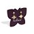 Kit Rommanel Brinco Estrelas Ouro 18K - Imagem 4