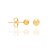 Brinco Rommanel Esfera Ouro 18K - Imagem 2