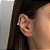 Brinco Rommanel Piercing de Pressão Asas de Ouro 18K - Imagem 2