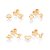 Kit Rommanel Brinco Naipes Ouro 18K - Imagem 2