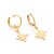 Brinco Rommanel Argola com Estrela Ouro 18K - Imagem 2