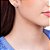 Brinco Rommanel Ear Cuff Corações com Zircônias Ouro 18K - Imagem 3
