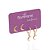 Kit Rommanel Brinco Argola Lua Ouro 18K - Imagem 4