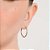 Brinco Rommanel Argola Oval Ouro 18K - Imagem 3