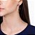 Brinco Rommanel Meia Argola Ouro 18K - Imagem 3