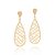 Brinco Rommanel Ouro 18K - Imagem 1